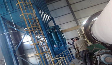 寧夏科峻建材有限公司，脫硫石膏粉生產線